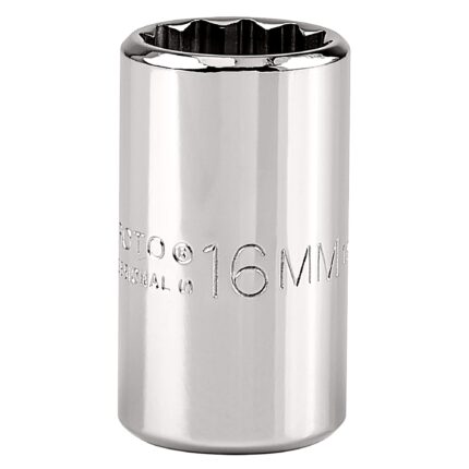 1/2 in. Drive 16mm 12-Point Socket