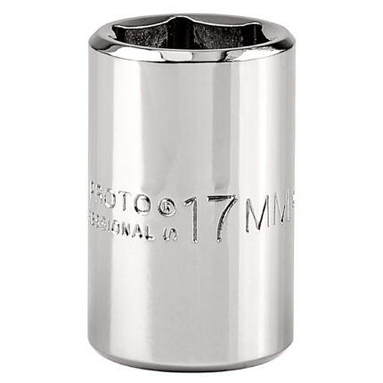 1/2 in. Drive 17mm 6-Point Socket