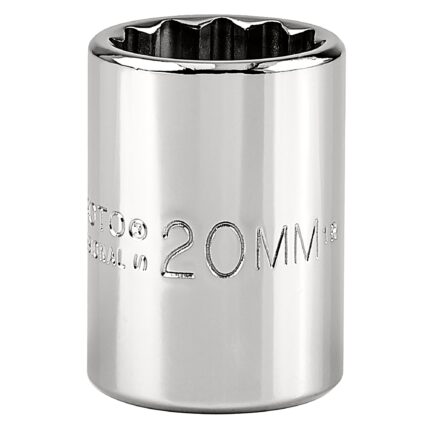 1/2 in. Drive 20mm 12-Point Socket