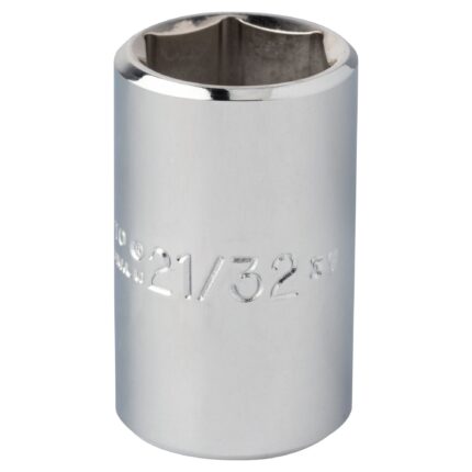 1/2 in. Drive 21/32 in. 6-Point Socket