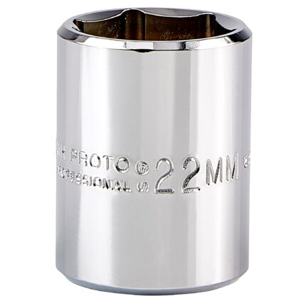 1/2 in. Drive 22mm 6-Point Socket