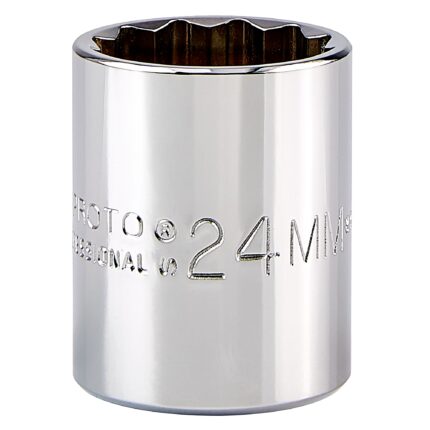 1/2 in. Drive 24mm 12-Point Socket
