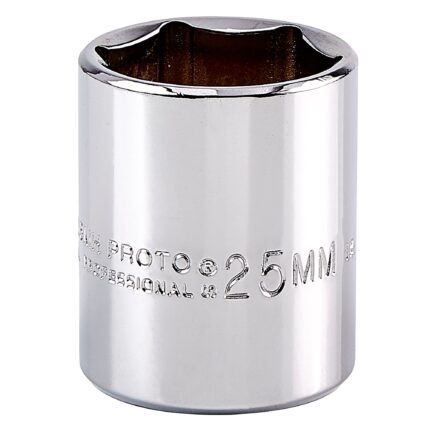 1/2 in. Drive 25mm 6-Point Socket