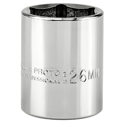 1/2 in. Drive 26mm 6-Point Socket