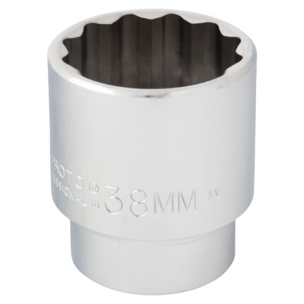 1/2 in. Drive 38mm 12-Point Socket