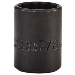 1/2 in. Drive 1-5/16 in. 12-Point Black Oxide Socket