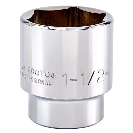 1/2 in. Drive 1-1/2 in. 6-Point Socket