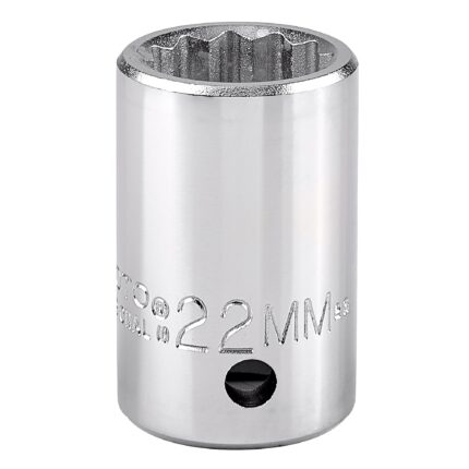 3/4 in. Drive 22mm 12-Point Socket