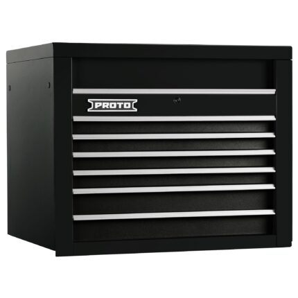 34 in. 6-DrawerTop Chest (Black)
