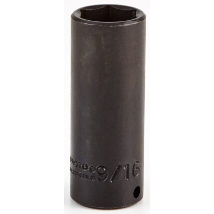 1/4 in. Drive 9/16 in. 6-Point Deep Impact Socket