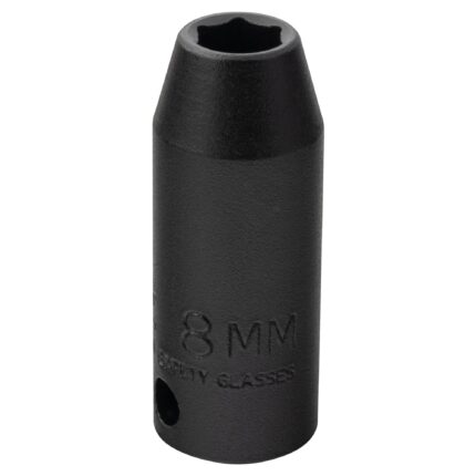 3/8 in. Drive 8mm 6-Point Thin Wall Deep Impact Socket