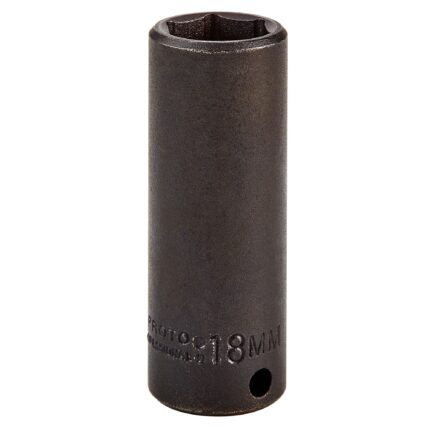 3/8 in. Drive 18mm 6-Point Deep Impact Socket