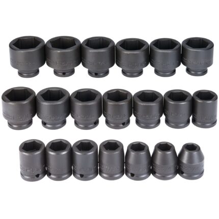 3/4 in. Drive 6-Point Socket Set (20 pc.)