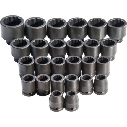 3/4 in. Drive 12-Point Metric Socket Set (26 pc.)