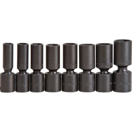 PROTO® 1/2 in. Drive 6-Point Deep Universal Impact Socket Set (8 pc.)