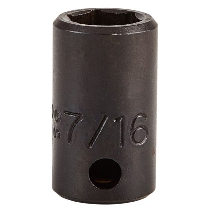3/8 in. Drive 7/16 in. 6-Point Magnetic Power Socket