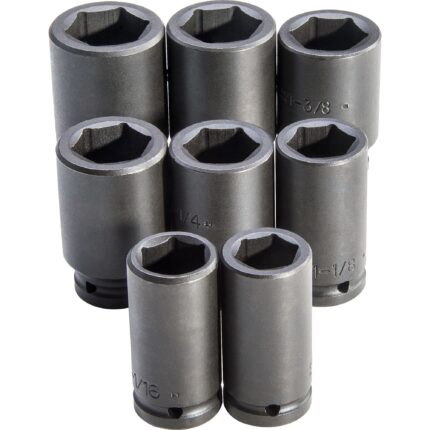 3/4 in. Drive 6-Point Impact Socket Set (8 pc.)