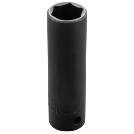 1/2 in. Drive 17mm 6-Point Thin Wall Deep Impact Socket