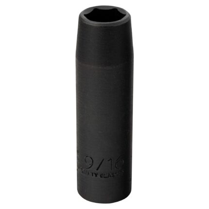 1/2 in. Drive 9/16 in. 6-Point Deep Thin Wall Impact Socket