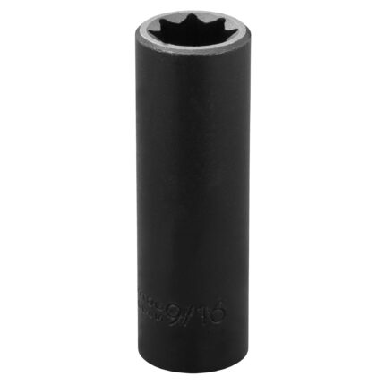 1/2 in. Drive 9/16 in. 8-Point Deep Impact Socket