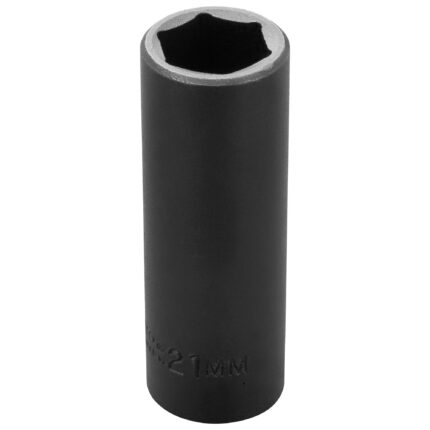 1/2 in. Drive 21mm 6-Point Deep Impact Socket