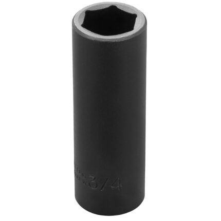 1/2 in. Drive 3/4 in. 6-Point Deep Impact Socket