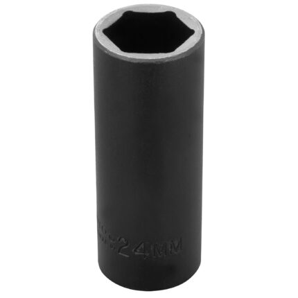 1/2 in. Drive 24mm 6-Point Deep Impact Socket
