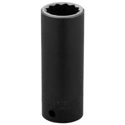 1/2 in. Drive 13/16 in. 12-Point Deep Impact Socket