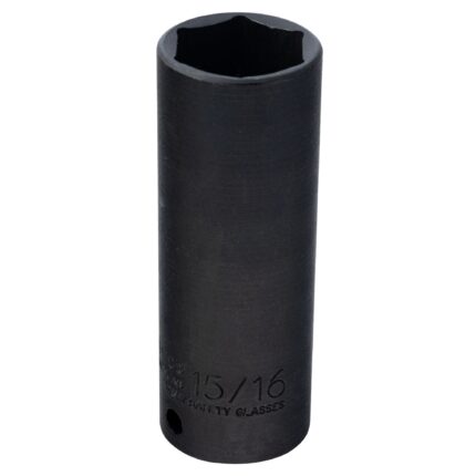 1/2 in. Drive 15/16 in. 6-Point Thin Wall Deep Impact Socket