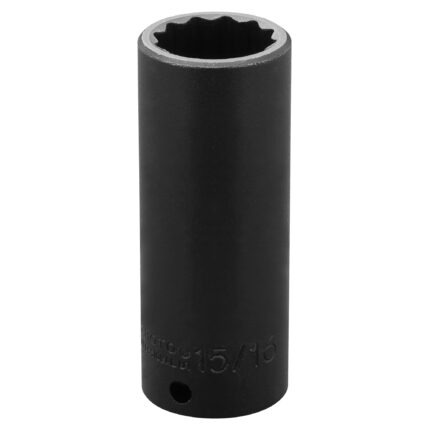 1/2 in. Drive 15/16 in. 12-Point Deep Impact Socket