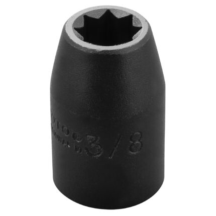 1/2 in. Drive 3/8 in. 8-Point Impact Socket