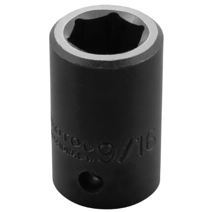 1/2 in. Drive 9/16 in. 6-Point Impact Socket