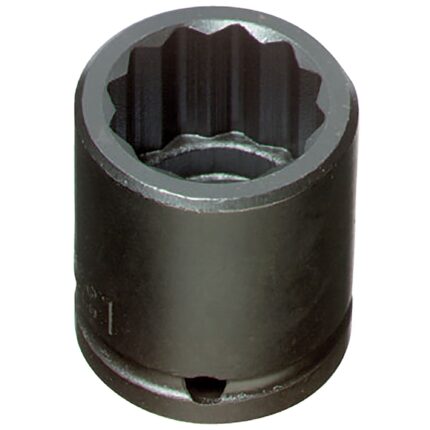 1/2 in. Drive 1 in. 12-Point Impact Socket