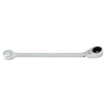 9mm 12-Point Full Polish Reversible Combination Ratchet Wrench