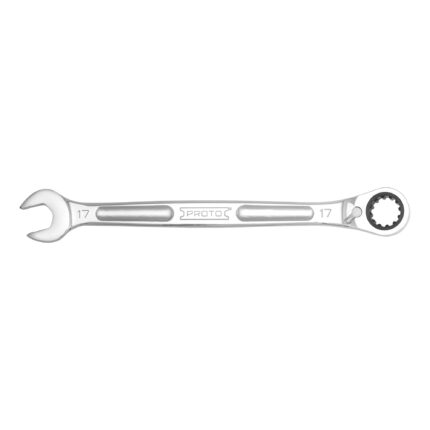17mm Reversible Combination Ratchet Wrench