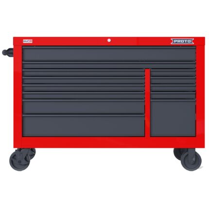 PROTO® Velocity 55 in. 13-Drawer Double Bank Roller Cabinet